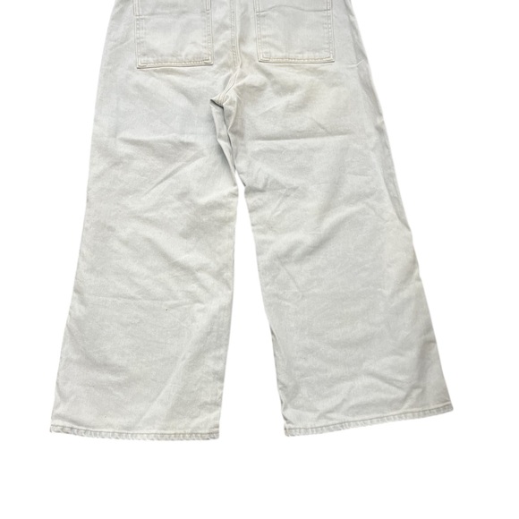 ZARA NWT Wide-Leg LIGHT BLUE Denim Pants - Picture 8 of 10